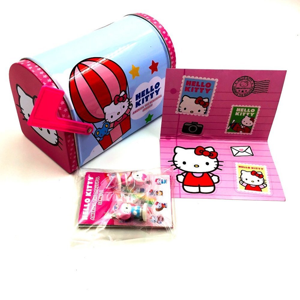 Sanrio Hello Kitty Mail Box Hot Air Balloon & Toys